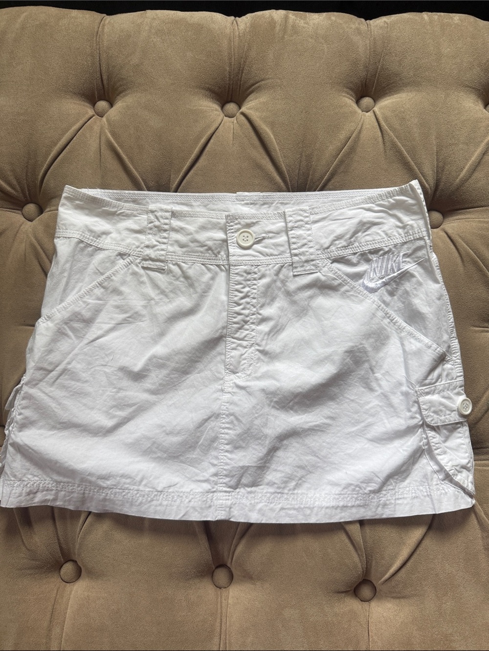 Nike White Skirt